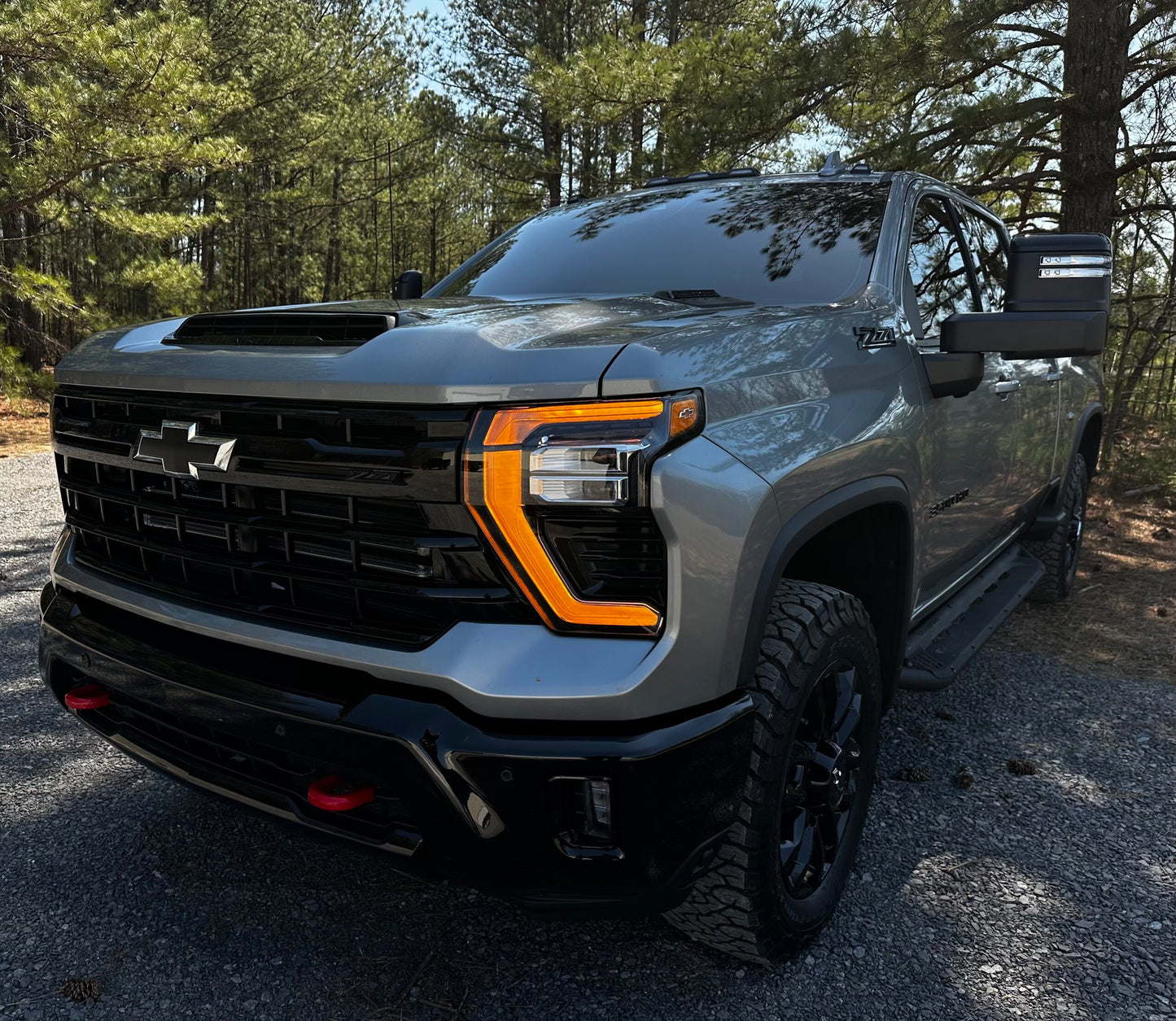 Arnés de luces LED OEM DRL ámbar para Chevrolet Silverado 2022+