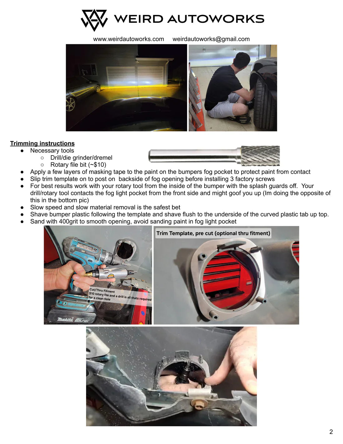 Faros antiniebla Elite Series para Ford Bronco 2021+