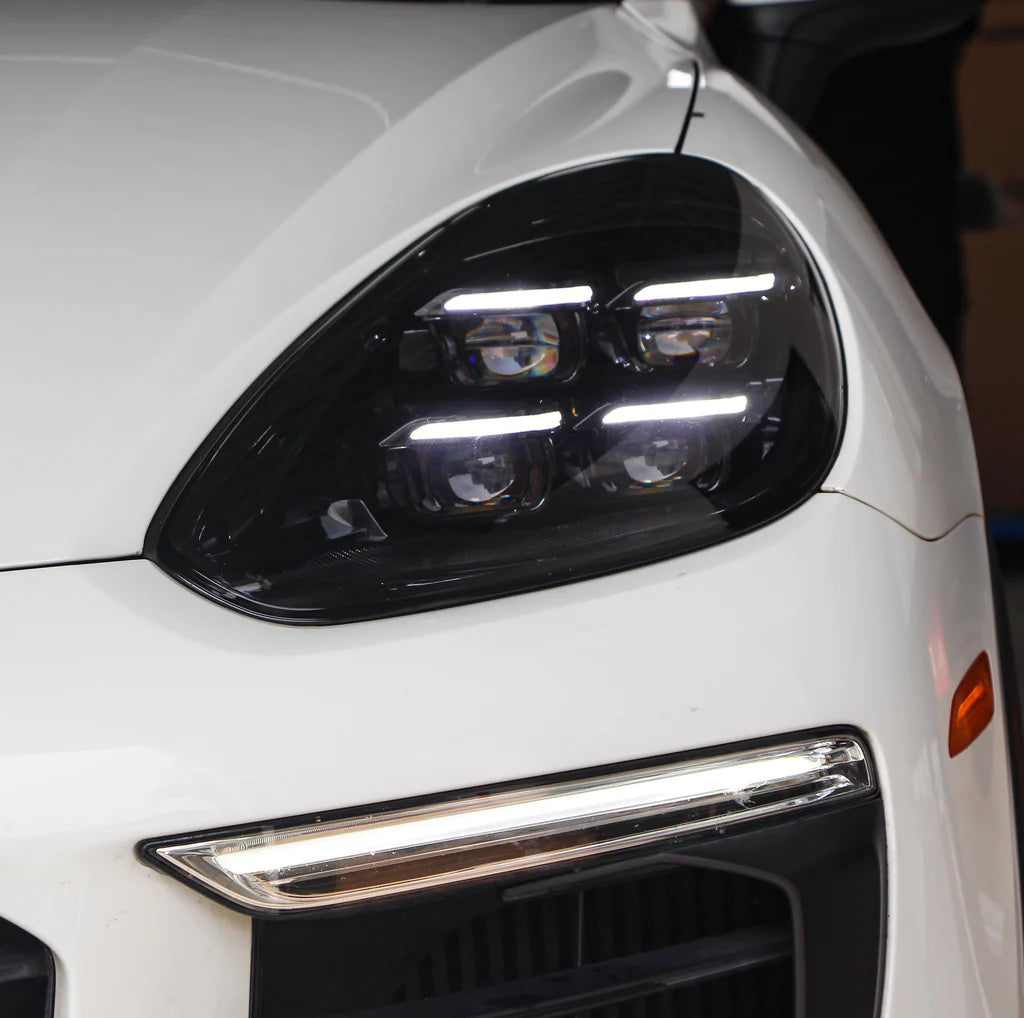 Faros delanteros LED estilo Matrix Porsche Cayenne 958 HD 2011-2018