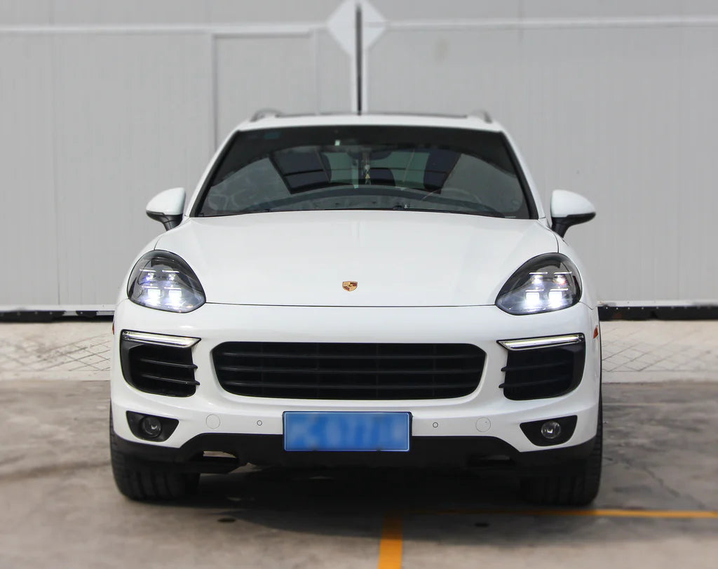 Faros delanteros LED estilo Matrix Porsche Cayenne 958 HD 2011-2018