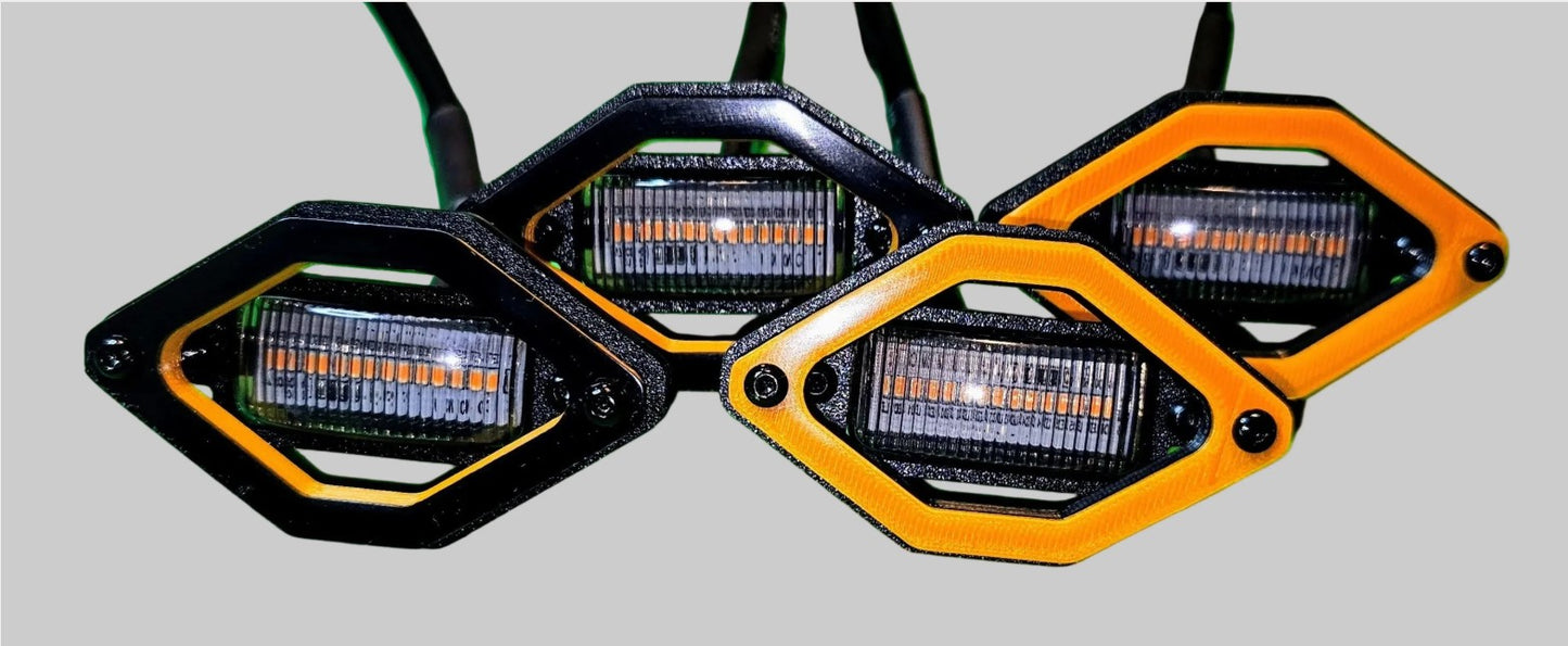 2026+ Subaru Forester Wilderness LED Raptor Grille Lights (Type 13.1)