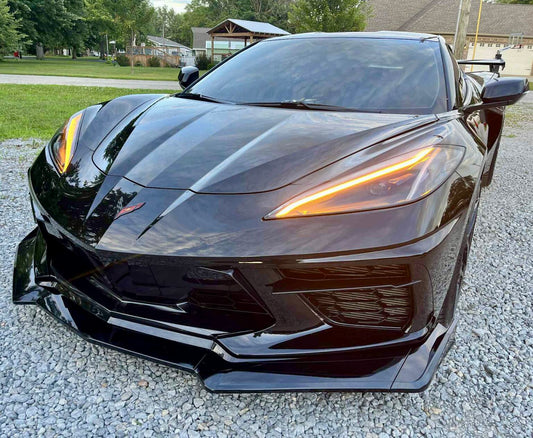 2020+ Chevrolet Corvette C8 Amber DRL OEM LED Headlight Harness