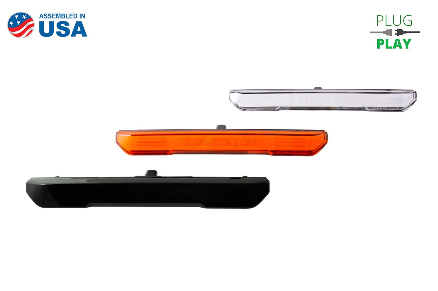 Luces de posición laterales LED para GMC Sierra 2500/3500 HD 2024+