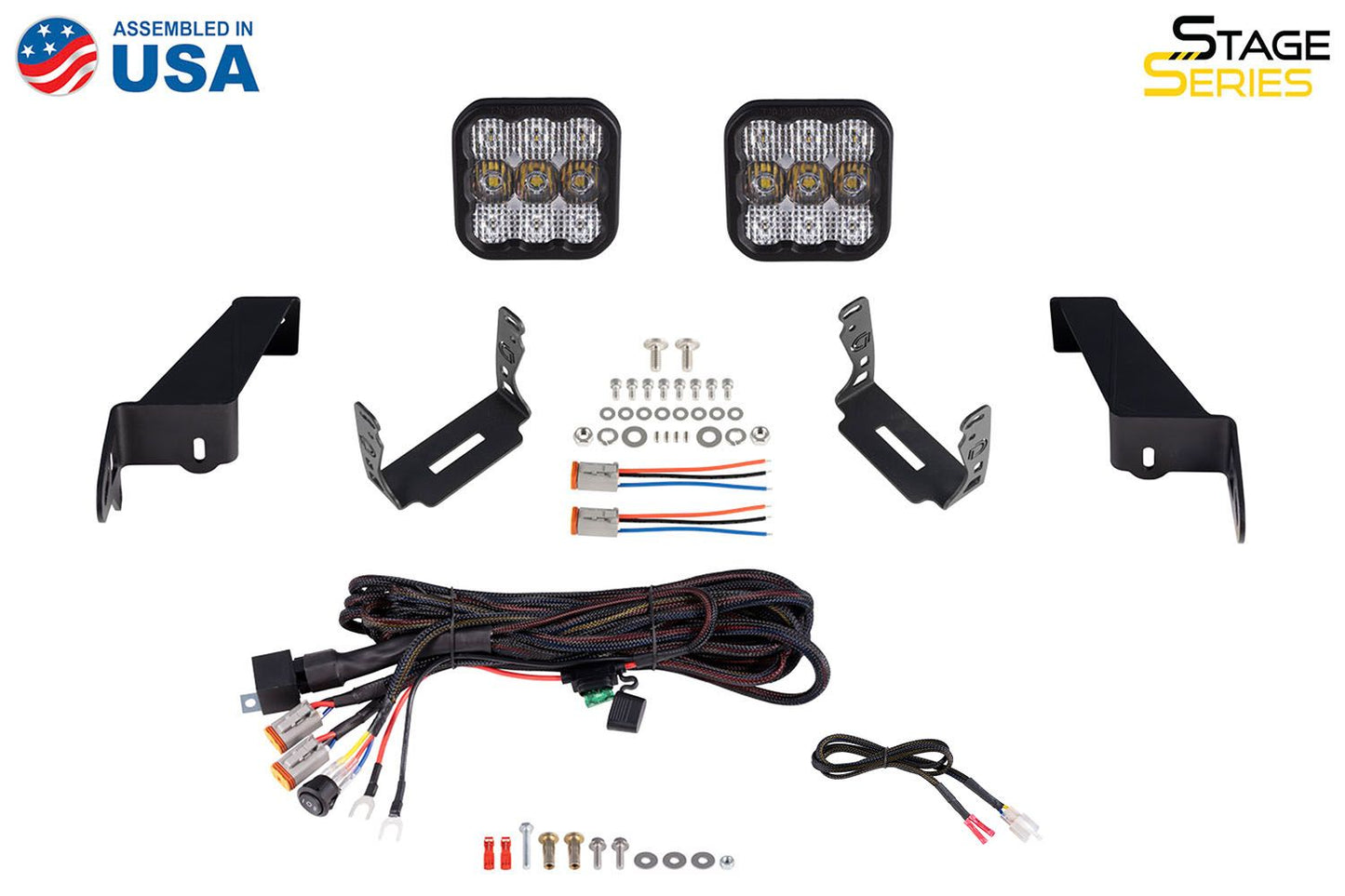 Jeep JL SS5 CrossLink Stoßstangen-Lichtleisten-Kit