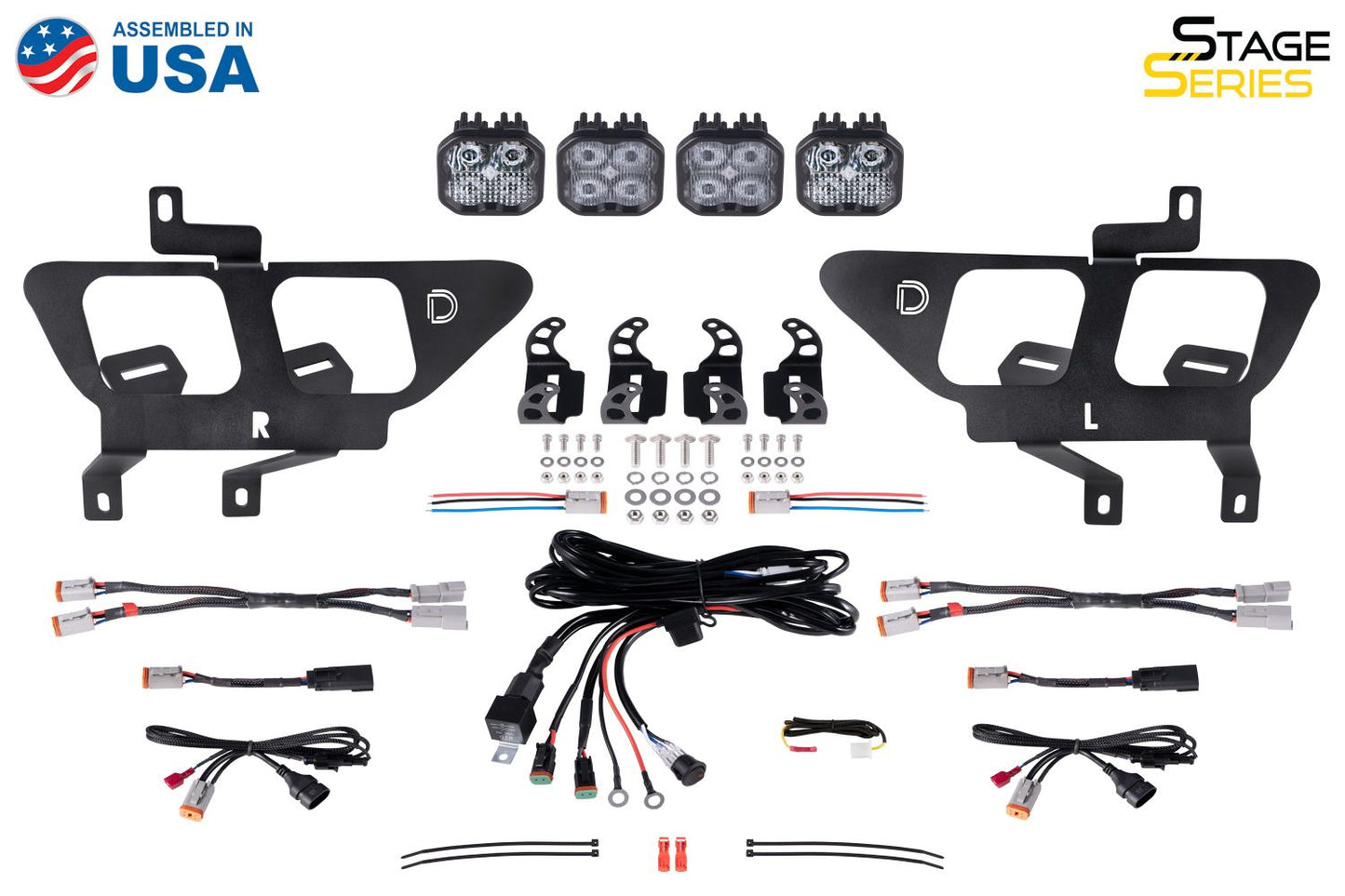 Stage Series Fog Pocket Kit for 2021+ Ford F150