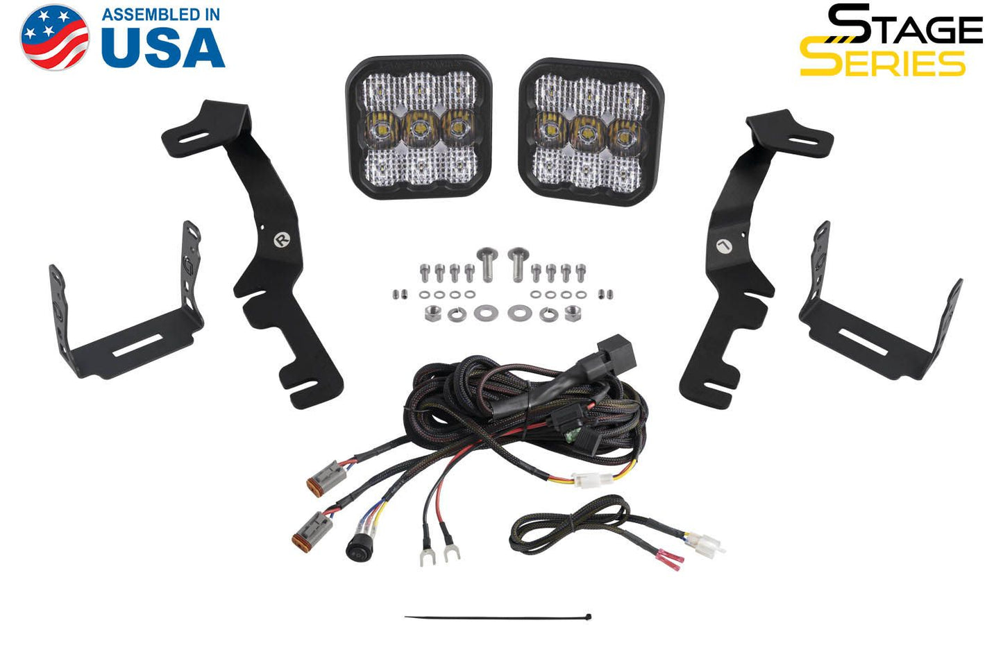 Stage Series Backlit Ditch Light Kit for 2019-2023 Ram 1500