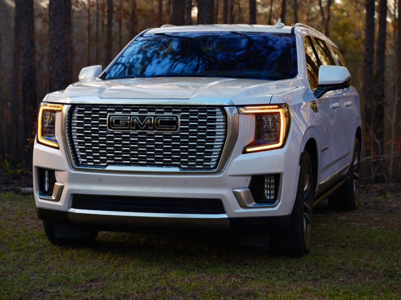 Arnés de faros LED OEM DRL ámbar GMC Sierra 2022+