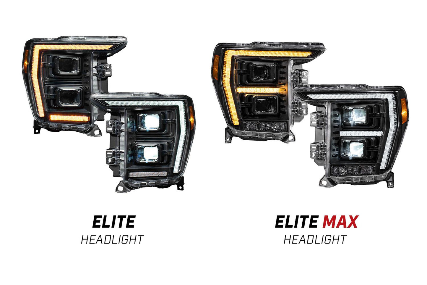 Elite LED Headlamps for 2021-2023 Ford F-150