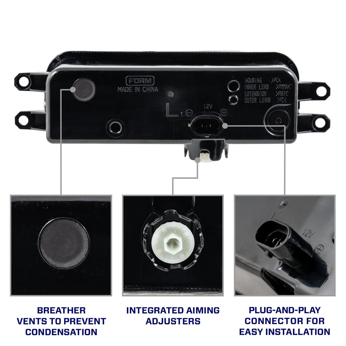 2023+ Toyota Sequoia LED Fog Lights