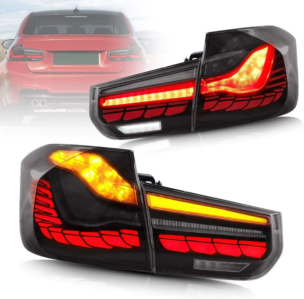 2012–2018 BMW M3/3er-Reihe (F80/F30) Sequentielle LED-Rückleuchten im GTS-Stil