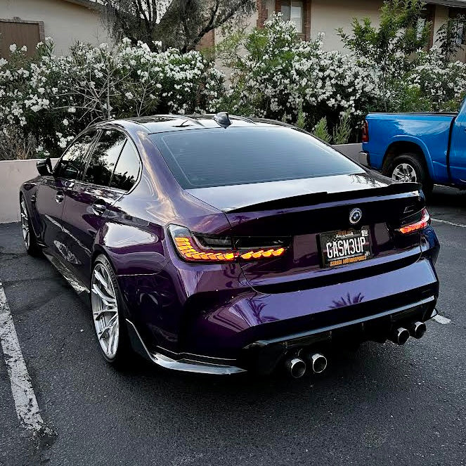 Luces traseras LED secuenciales estilo GTS del BMW M3/3 Series Coupé 2019+ (F87/F22)