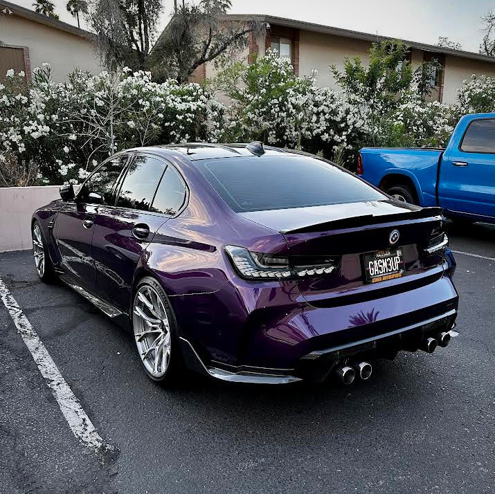 Luces traseras LED secuenciales estilo GTS del BMW M3/3 Series Coupé 2019+ (F87/F22)