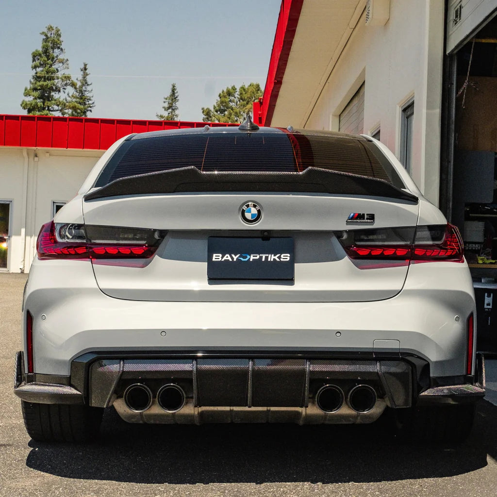 Luces traseras LED secuenciales estilo GTS del BMW M3/3 Series Coupé 2019+ (F87/F22)