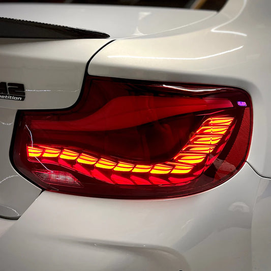 Luces traseras LED secuenciales estilo GTS del BMW Serie M2/2 Coupé (F87/F22) 2014-2021