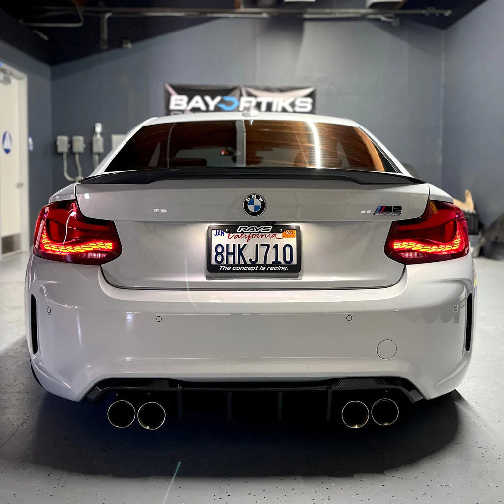 Luces traseras LED secuenciales estilo GTS del BMW Serie M2/2 Coupé (F87/F22) 2014-2021