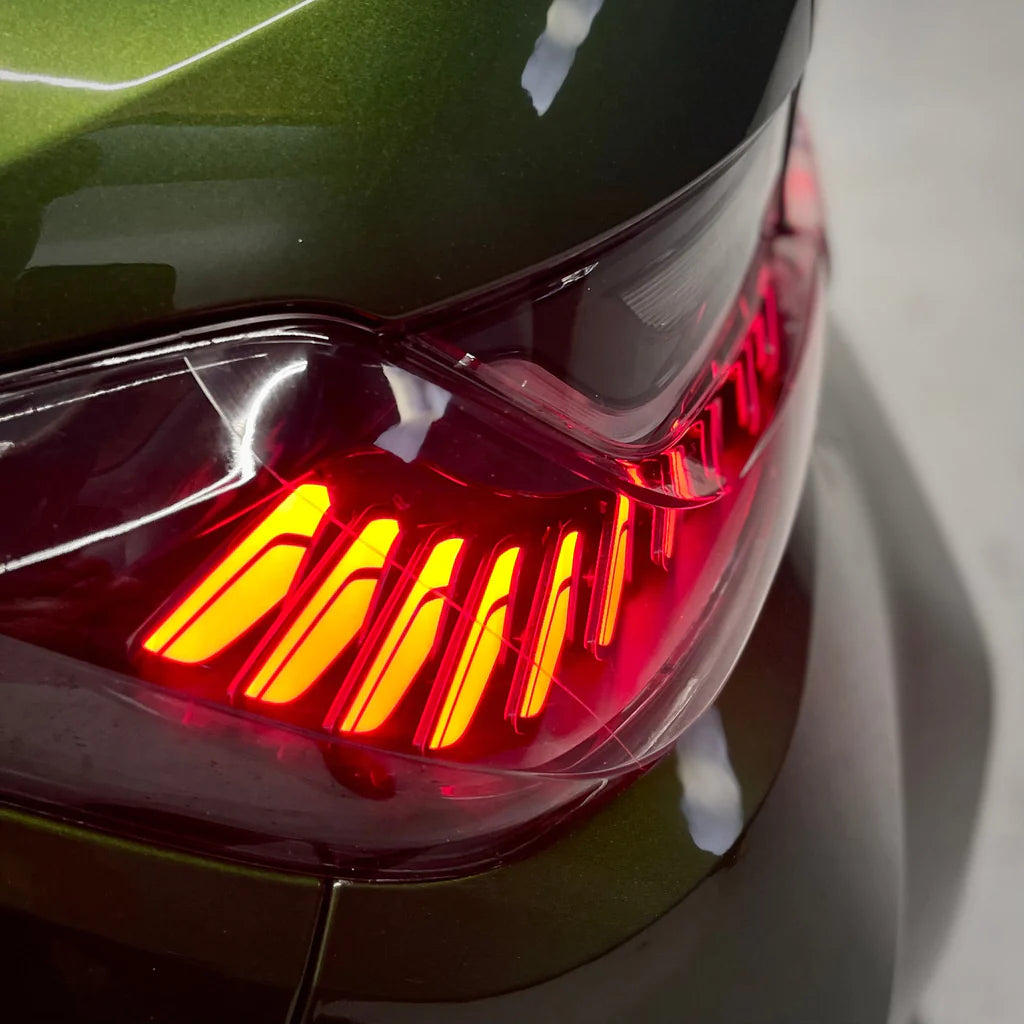 Luces traseras LED secuenciales estilo GTS del BMW M3/3 Series Coupé 2019+ (F87/F22)