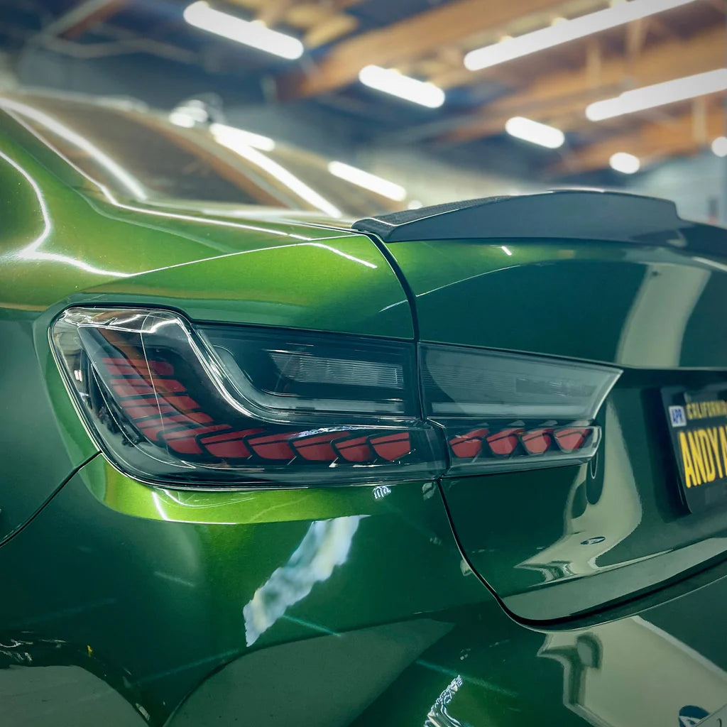 Luces traseras LED secuenciales estilo GTS del BMW M3/3 Series Coupé 2019+ (F87/F22)