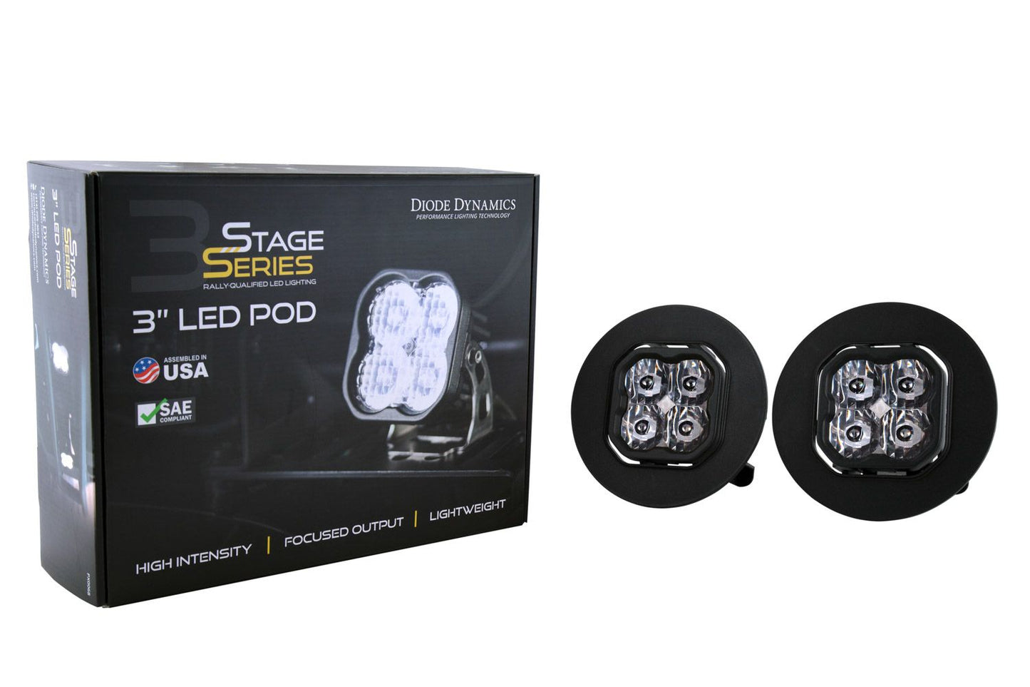 SS3 LED Fog Light Kit for 2007-2014 GMC Sierra 2500/3500