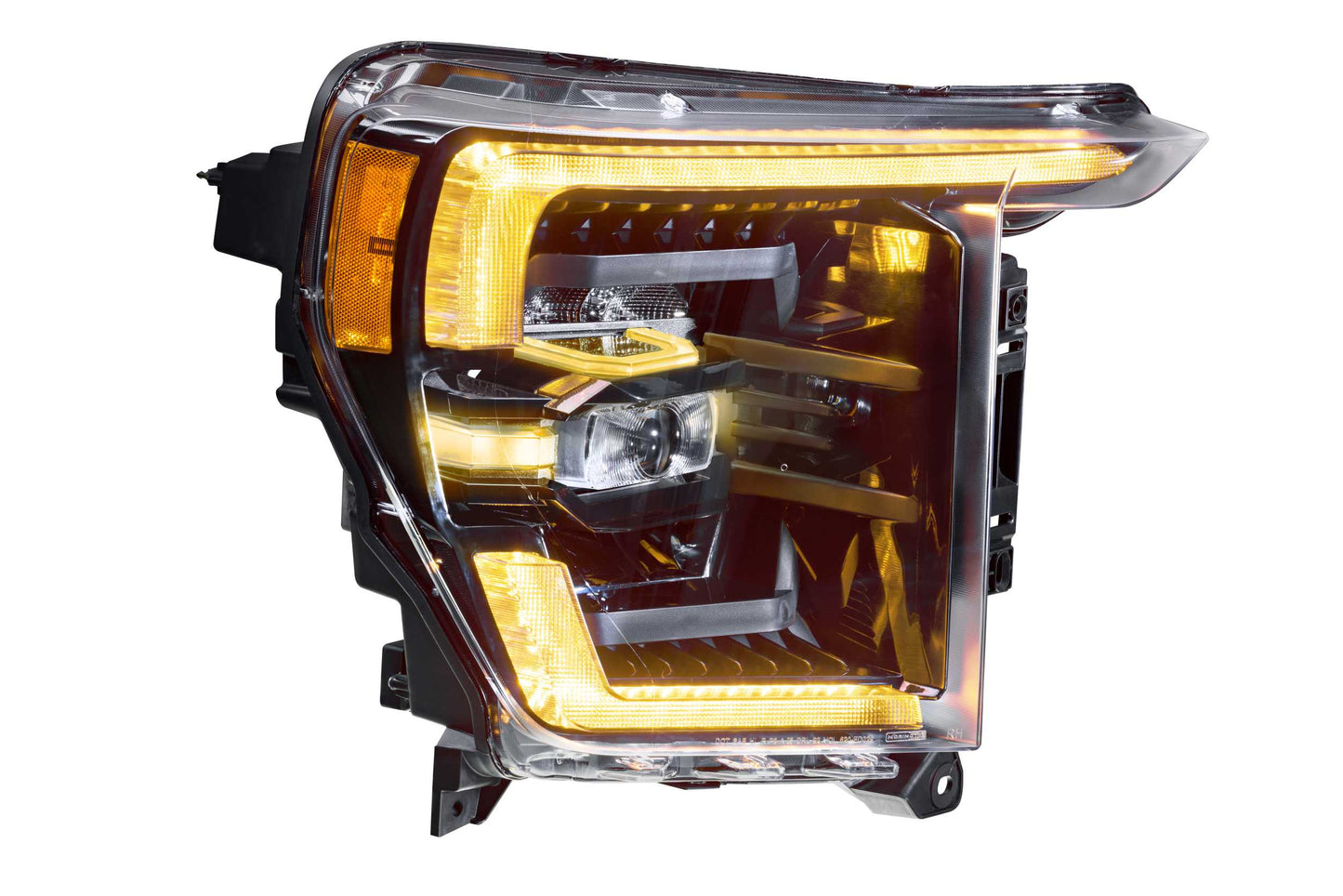 Faros delanteros Ford F150 XB 2021-2023: (luz diurna ámbar)