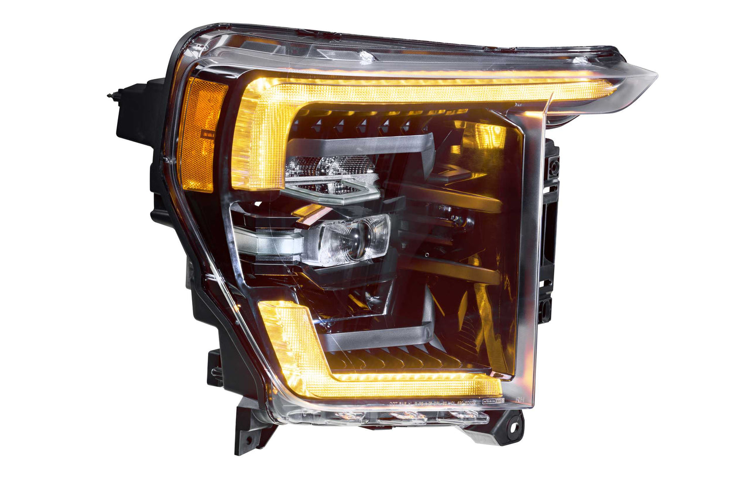 Faros delanteros Ford F150 XB 2021-2023: (luces de circulación diurna blancas)