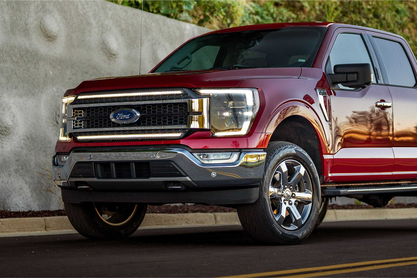 2021-2023 Ford F150 XB Headlights: (White DRL)