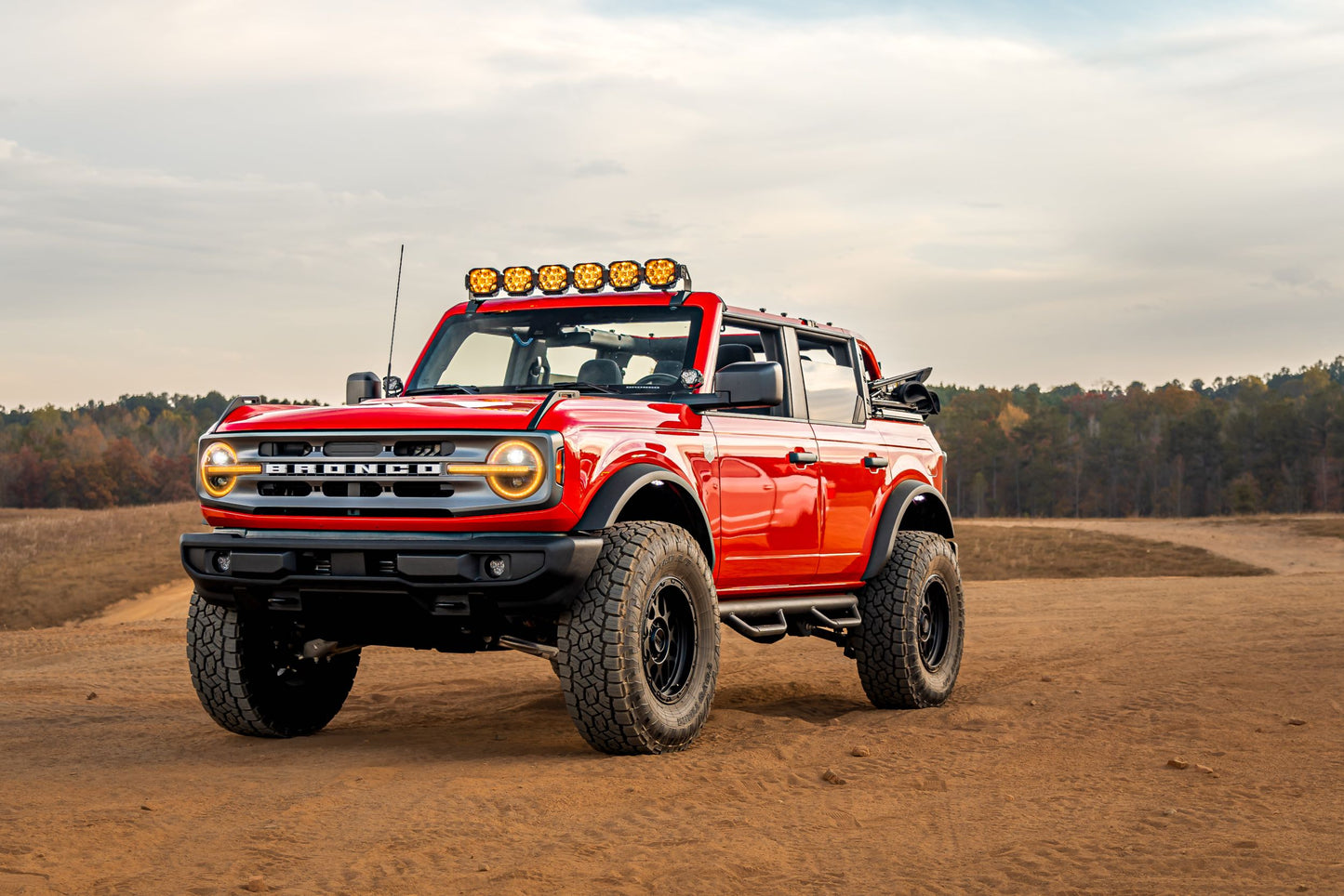 Faros delanteros LED XRGB: Ford Bronco (2021-2024) (par/luz diurna RGB)