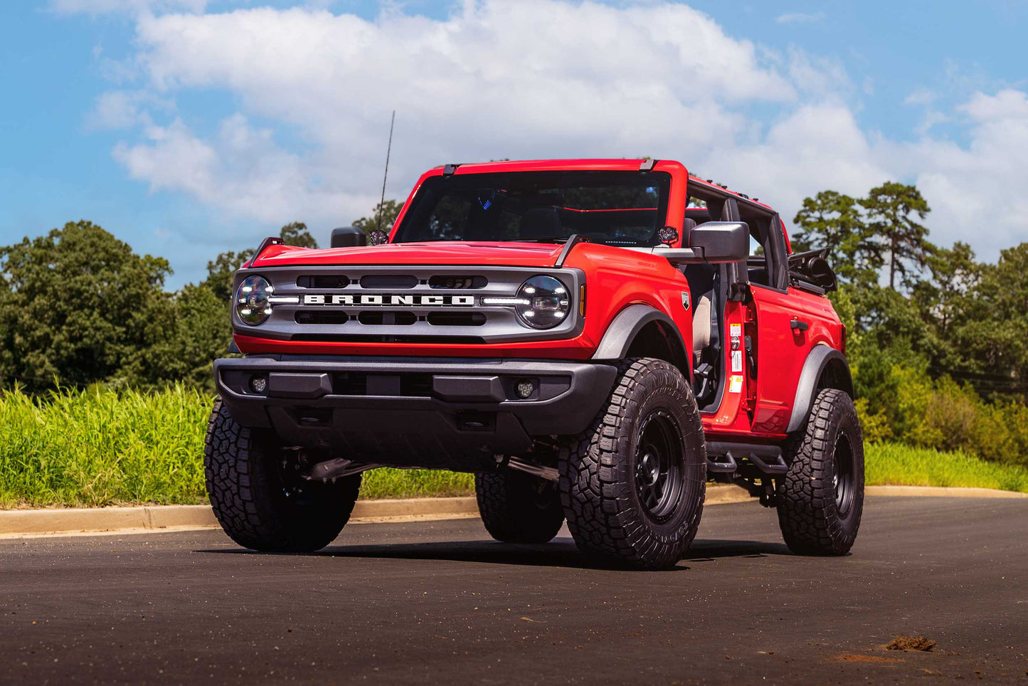 Faros LED XB: Ford Bronco (21+) (par/luz diurna blanca)