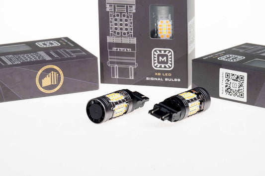 4257: Bombillas LED XB (ámbar/juego)
