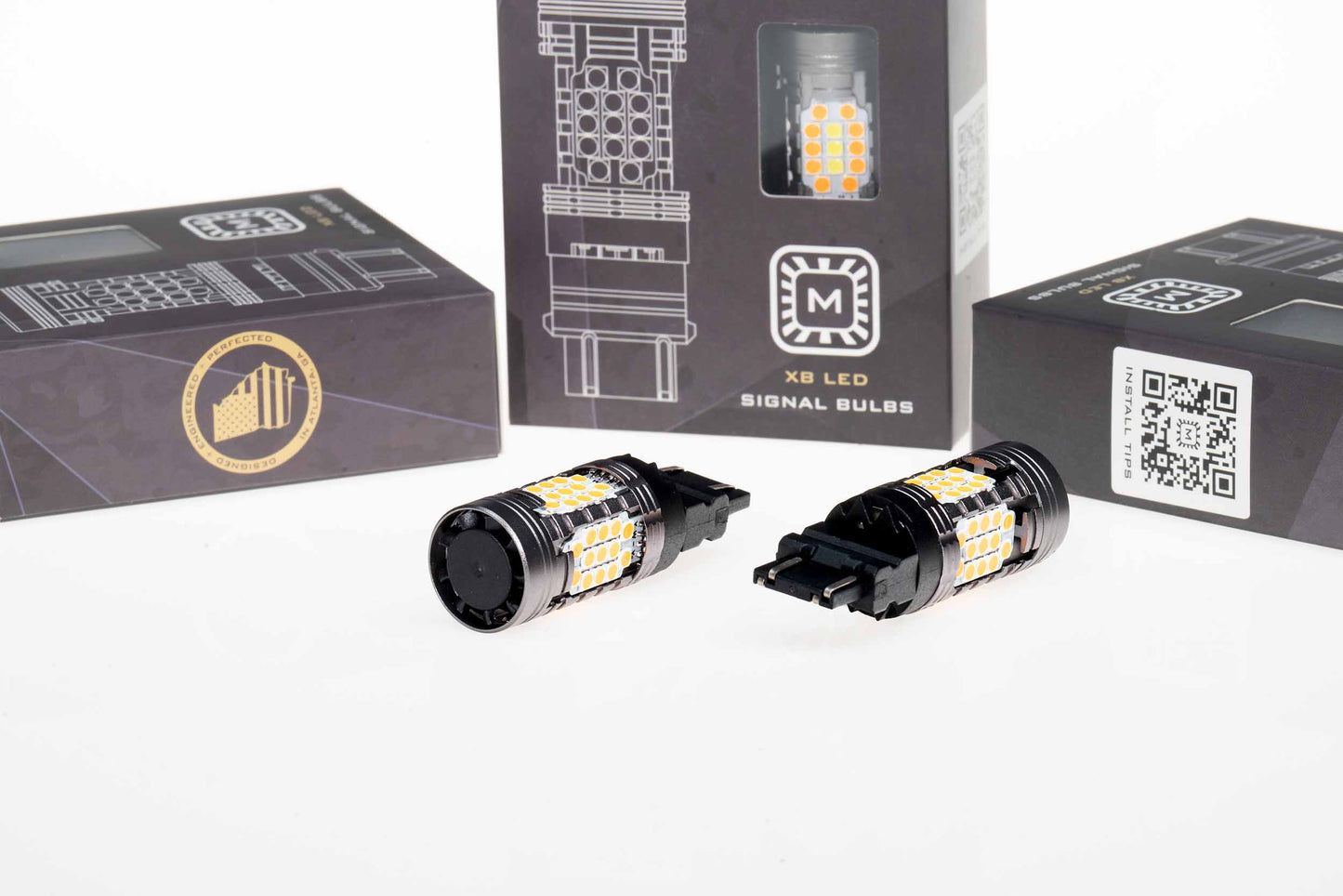 7440/7443: Bombillas LED XB (rojas/juego)