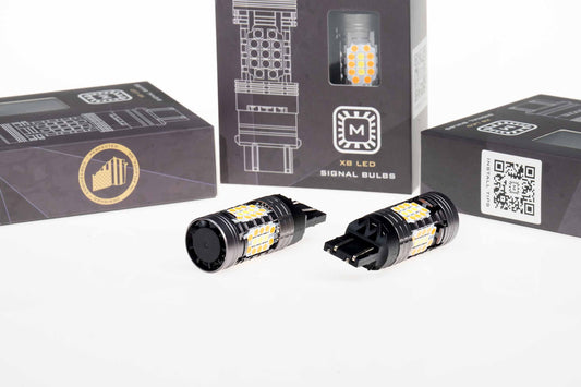7440/7443: XB LED Bulbs (Amber / Set)
