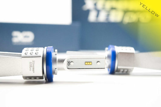 H11/H9/H8: Xtreme LED Pro - Amarillo (par)