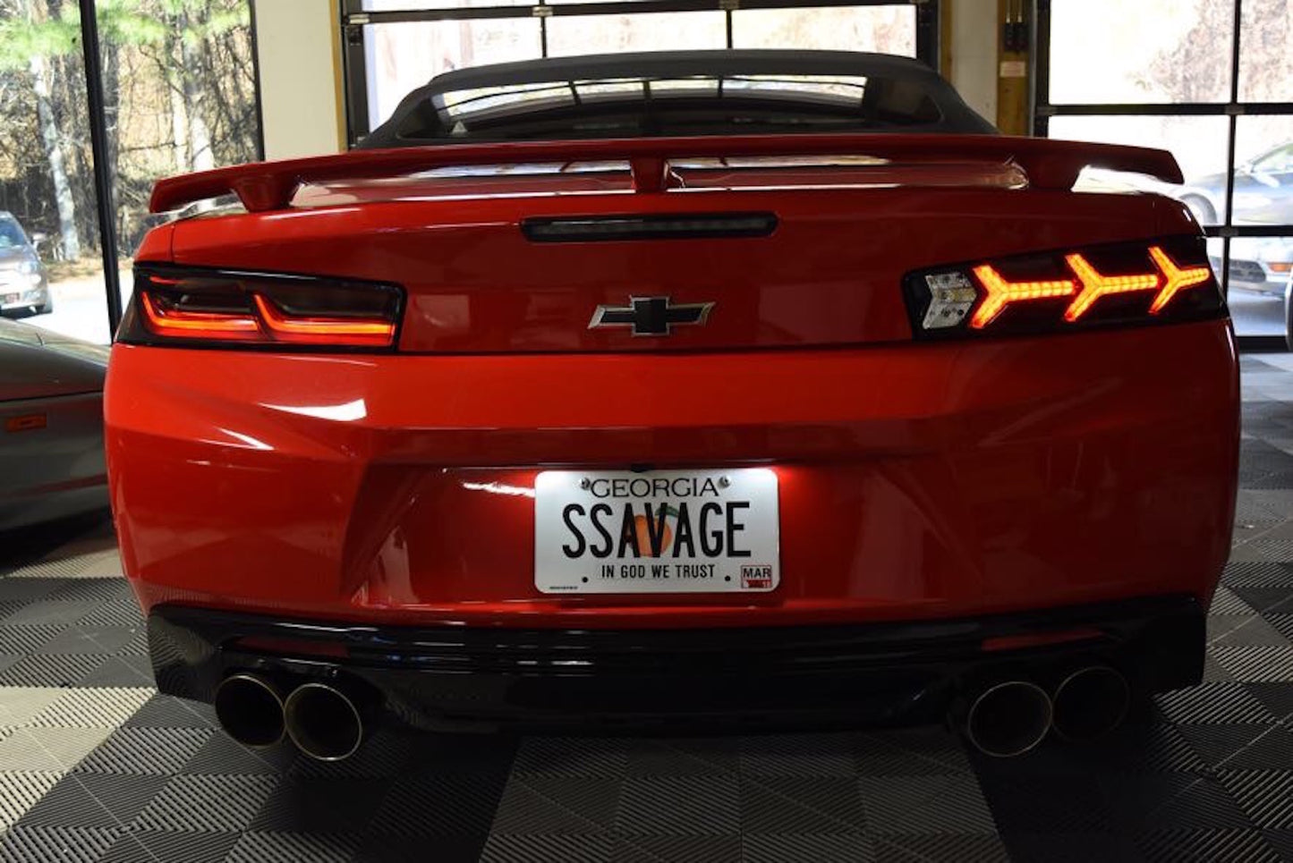 Luces LED traseras XB: Chevrolet Camaro (16-18) (par/Lambo/ahumado)
