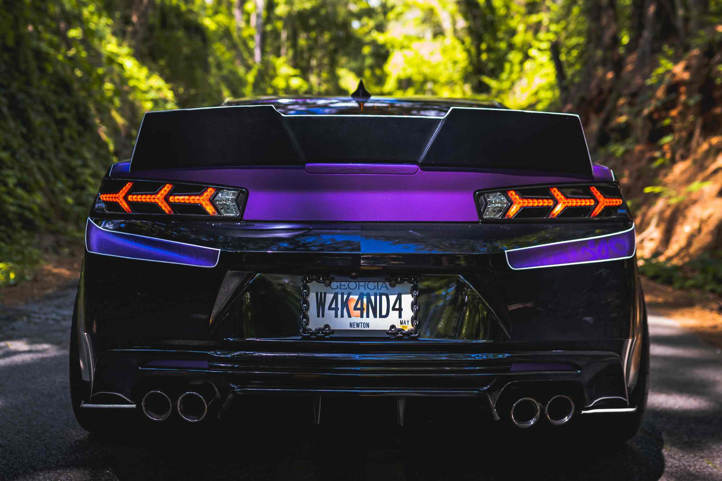 Luces LED traseras XB: Chevrolet Camaro (16-18) (par/Lambo/ahumado)