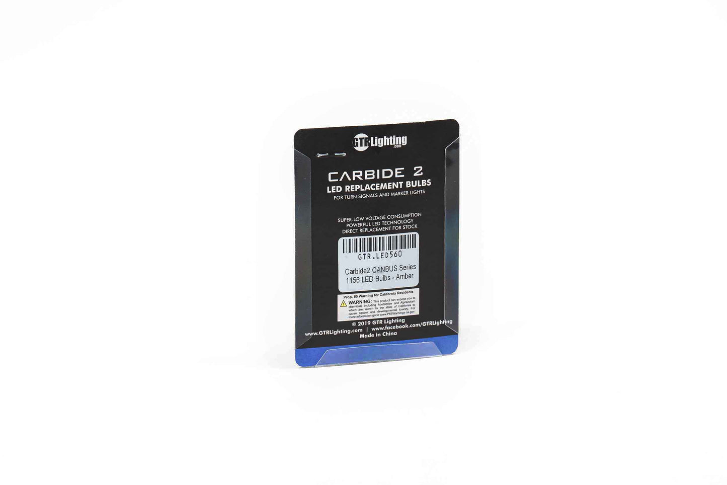 1156: LED Canbus 2.0 de carburo GTR (ámbar)