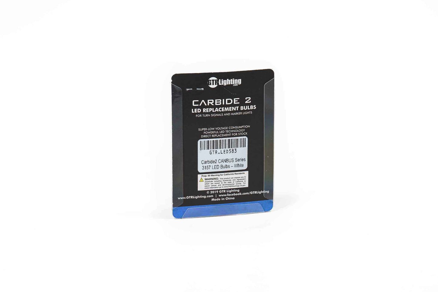 3156/3157: LED Canbus 2.0 de carburo GTR (blanco)