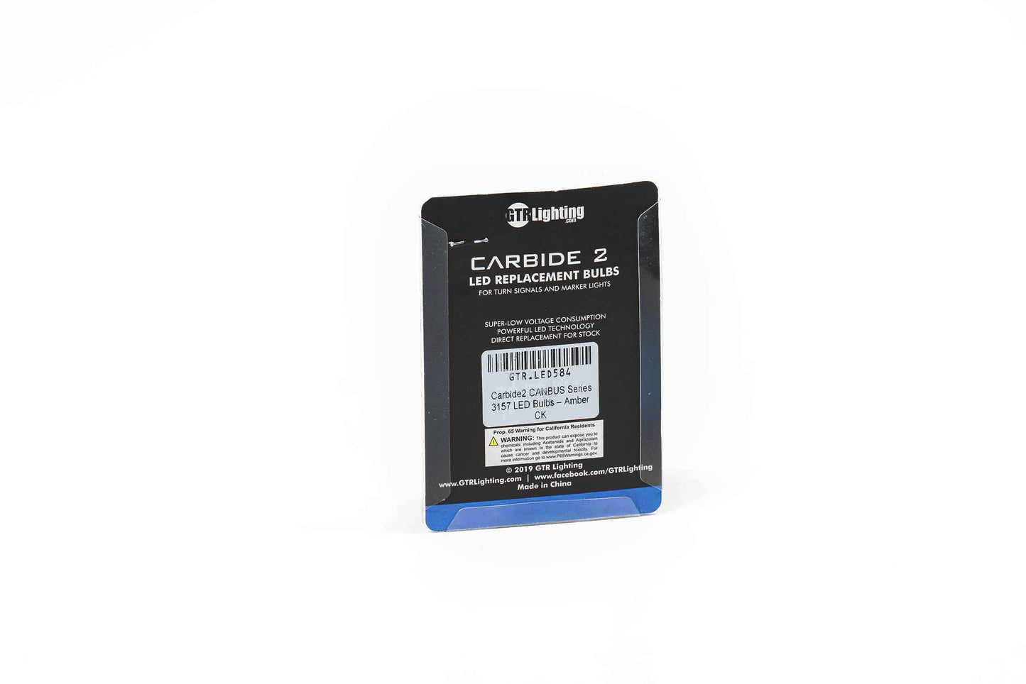3156/3157 CK: LED Canbus 2.0 de carburo GTR (ámbar)