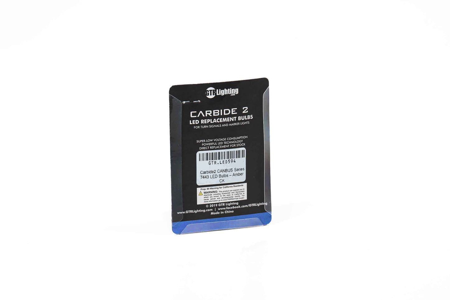 7440/7443 CK: LED Canbus 2.0 de carburo GTR (ámbar)
