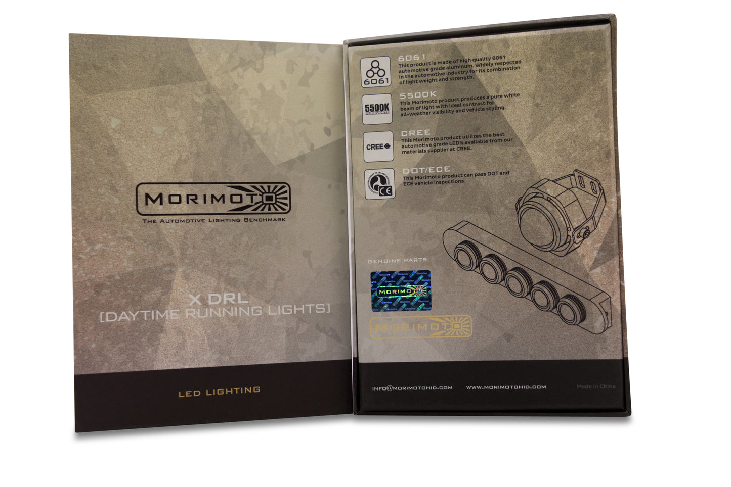 LED-Tagfahrlicht: Morimoto X.DRL One (Set)