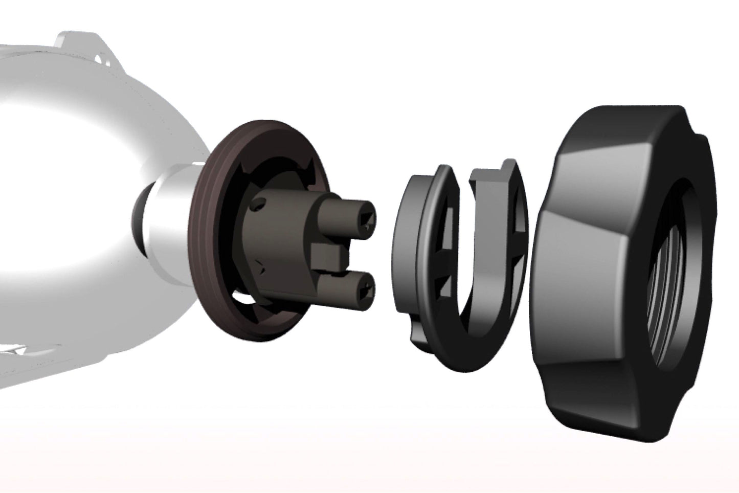 Bulb Holders: Mini H1 MotoHo1ders