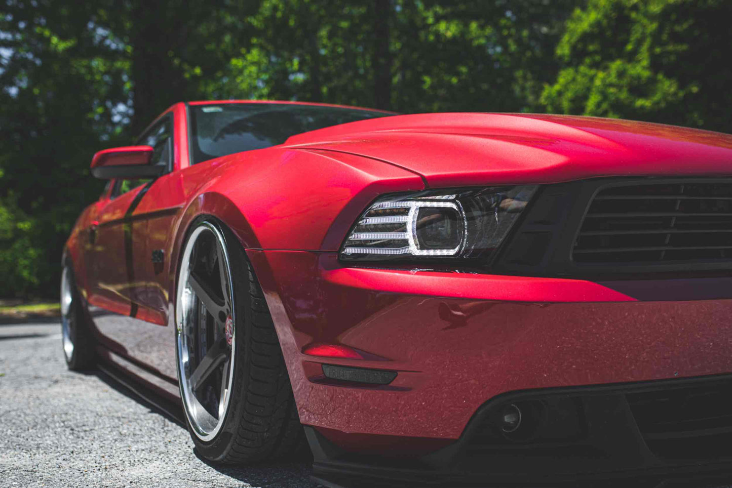Faros LED XB: Ford Mustang (10-12) (par)