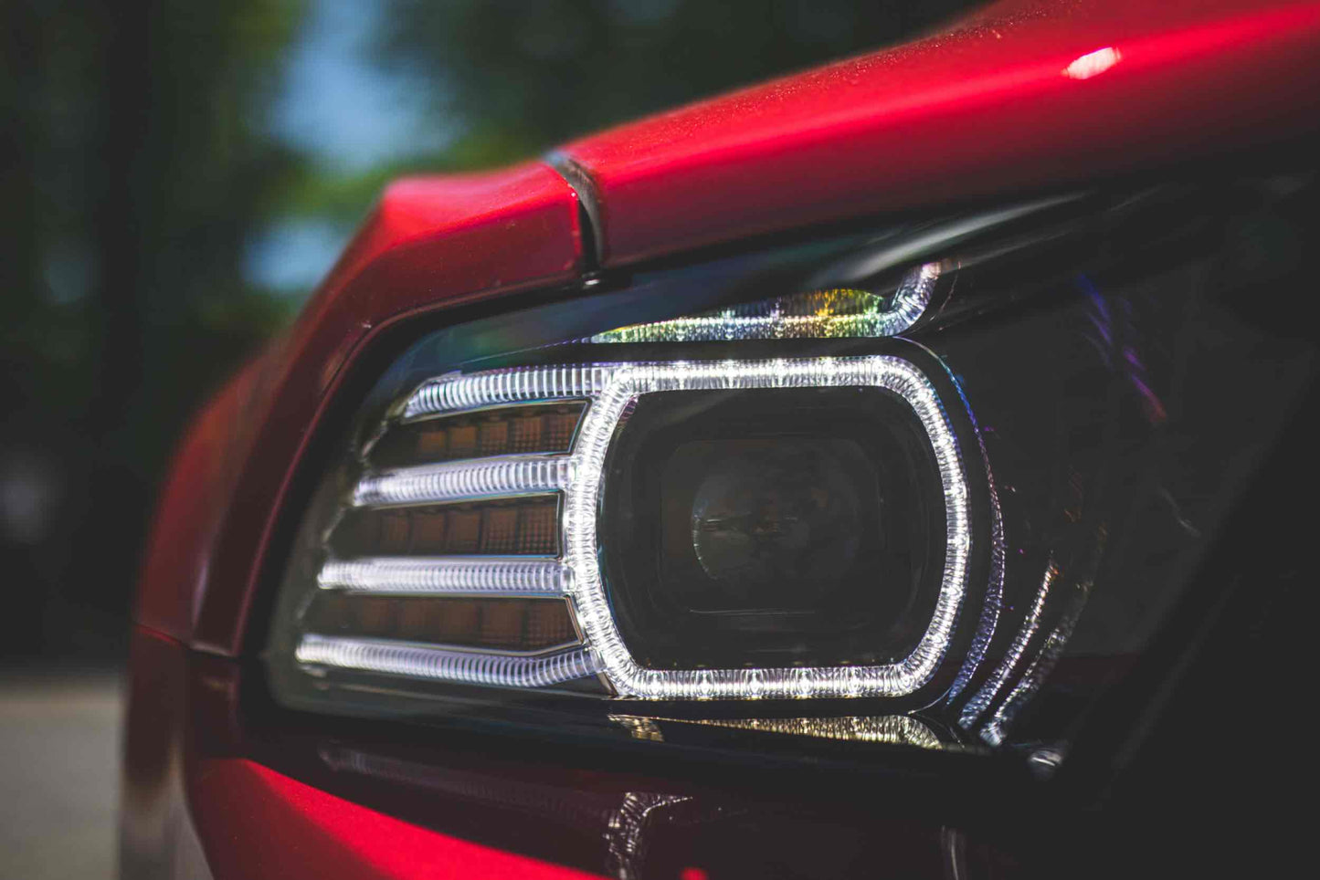 Faros LED XB: Ford Mustang (10-12) (par)
