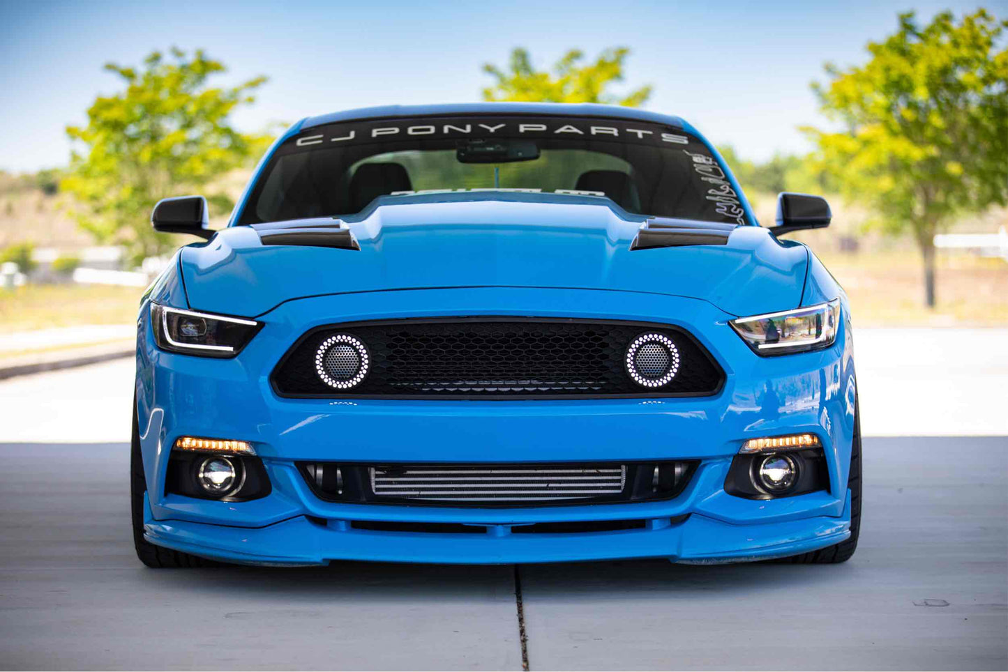 Giros de LED XB: Ford Mustang (15-17) (par/ahumado)