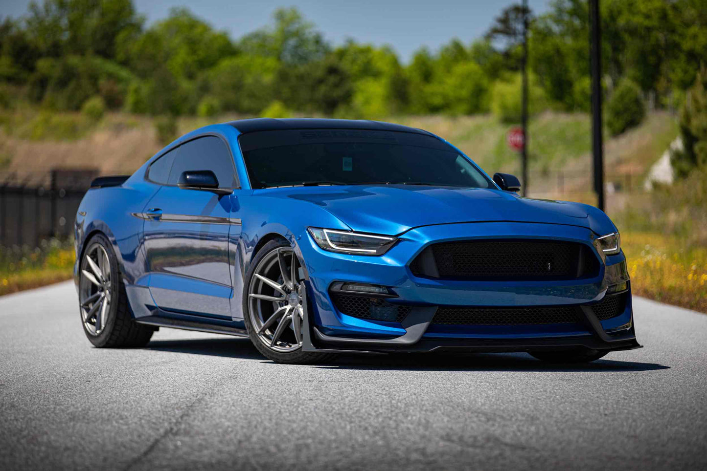 Giros de LED XB: Ford Mustang (15-17) (par/ahumado)