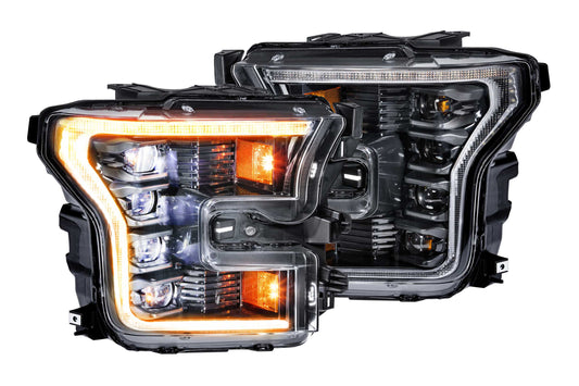 Faros LED XB: Ford Raptor (2017-2020) (luz diurna ámbar)