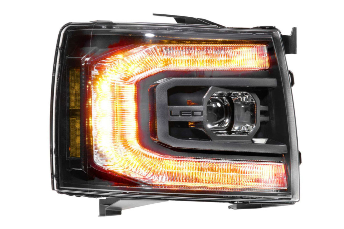 Faros delanteros LED XB: Chevy Silverado (07-13) (par/ASM/Gen II)