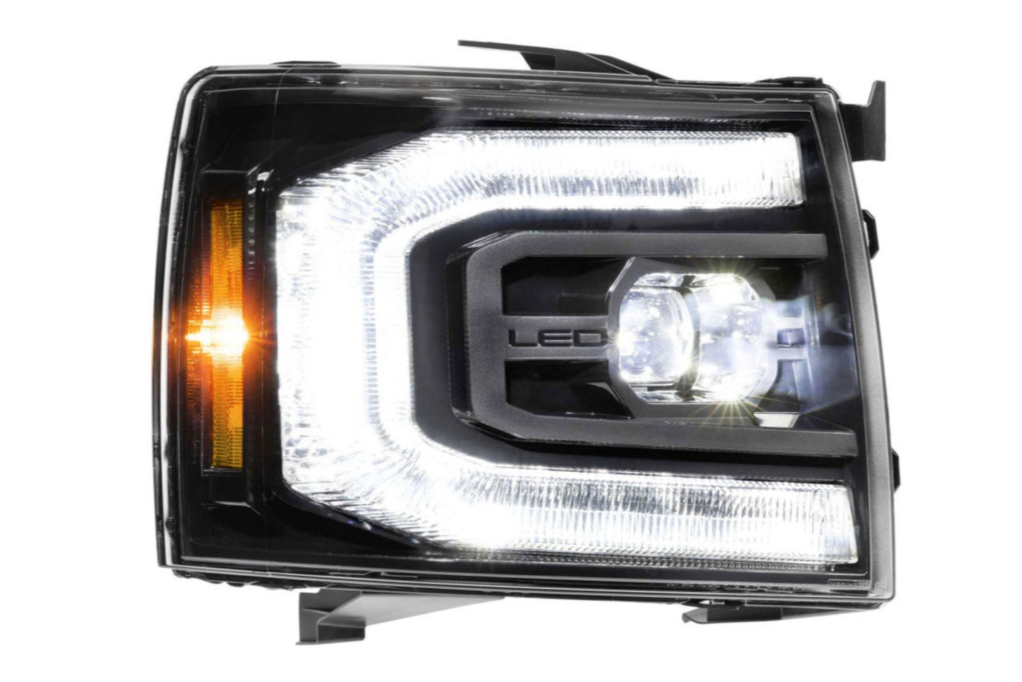 Faros delanteros LED XB: Chevy Silverado (07-13) (par/ASM/Gen II)