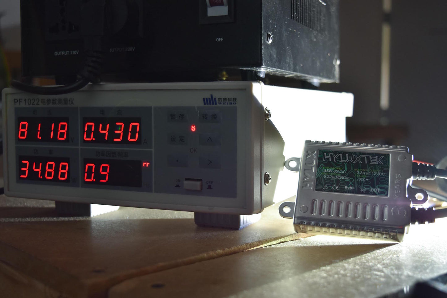 35 W/AMP: balasto Canbus Hylux 2A88