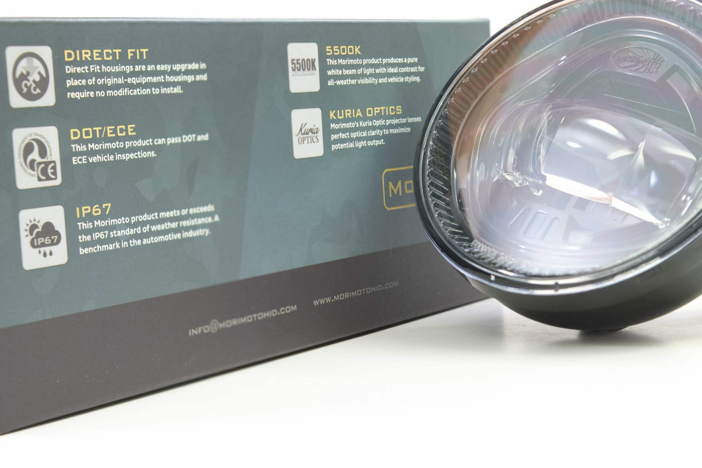 Luces antiniebla LED XB para el Ford Mustang GT500 (2007-2014)