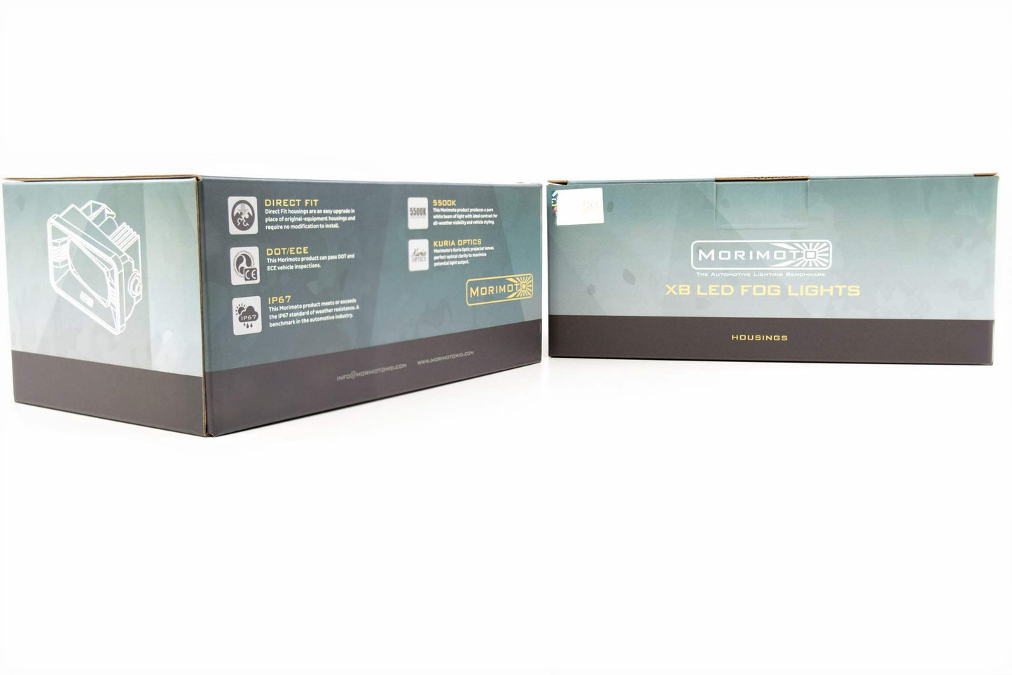 Faros antiniebla LED Morimoto XB: tipo U (par)