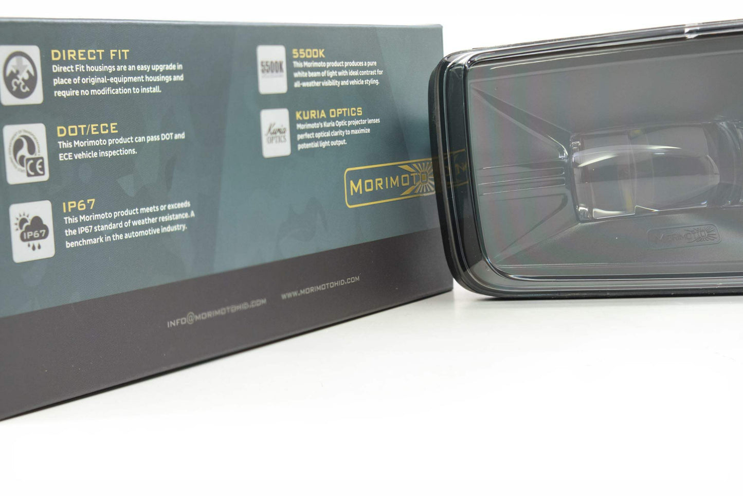 Faros antiniebla LED Morimoto XB: tipo C (par)